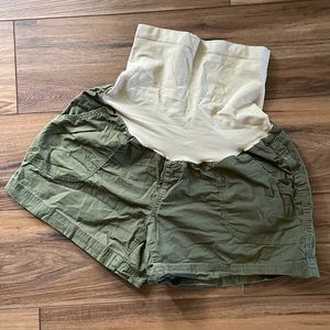 Motherhood maternity full panel shorts